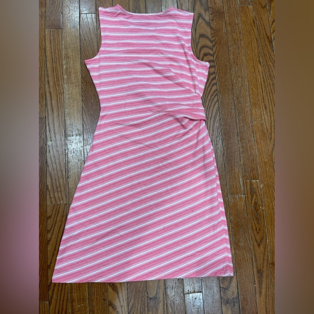 Talbots Pink and White Striped Top - Picture 11 of 12